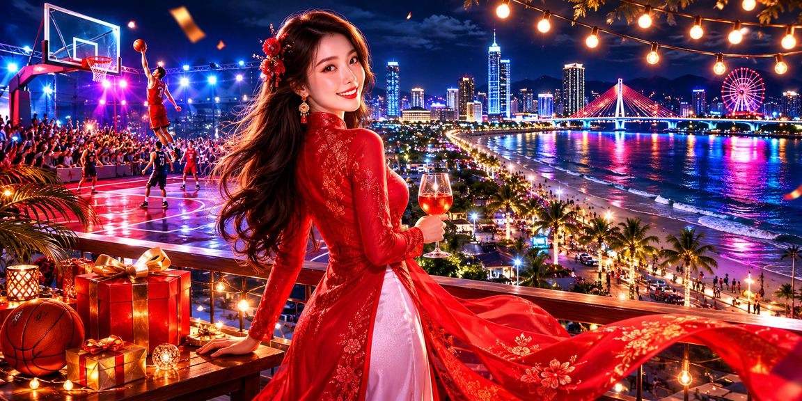 Người hâm mộ bóng rổ tại Đà Nẵng xem phân tích kèo trên điện thoại trước trận đấu