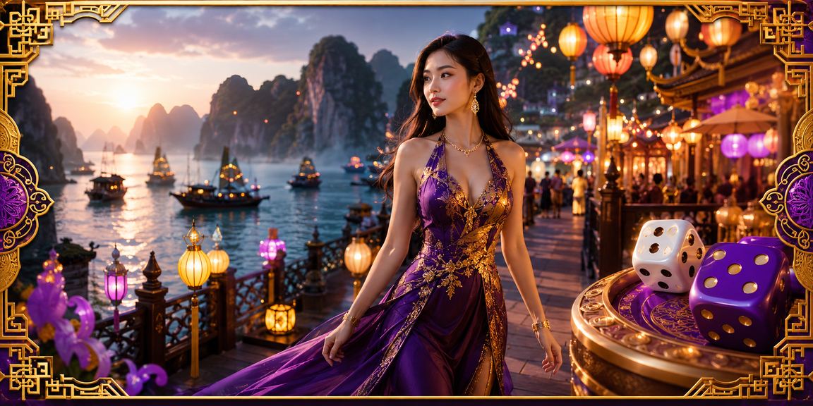 Không khí sôi động tại chợ đêm Hạ Long với trò chơi tài xỉu